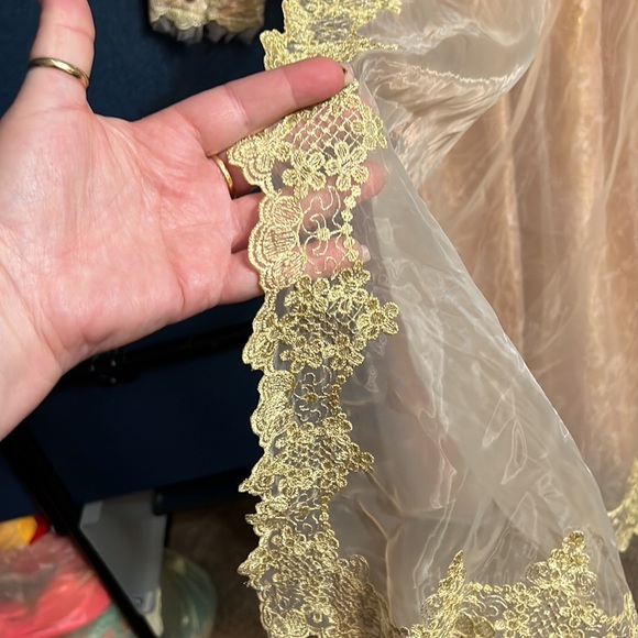 Disney Store maleficent sleeping beauty aurora costume size 7/8 - Picture 7 of 9